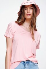 Moteriški marškinėliai, rožiniai kaina ir informacija | Marškinėliai moterims | pigu.lt