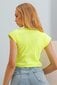 Moteriška palaidinė, geltona цена и информация | Palaidinės, marškiniai moterims | pigu.lt