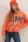 Moteriškas džemperis, oranžinis цена и информация | Džemperiai moterims | pigu.lt