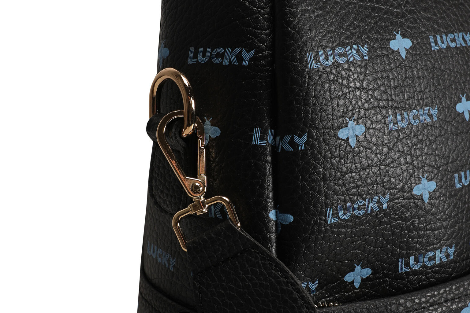 Moteriška kuprinė Lucky Bees 920, juoda kaina ir informacija | Moteriškos rankinės | pigu.lt
