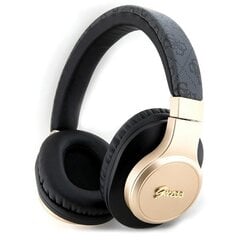 Original Bluetooth Headphones GUESS 4G Script GUBH604GEMK black цена и информация | Теплая повязка на уши, черная | pigu.lt