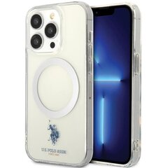 US Polo USHMP15LUCIT iPhone 15 Pro 6.1" transparent MagSafe Collection цена и информация | Чехлы для телефонов | pigu.lt