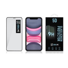 OBAL:ME 5D Glass Screen Protector for Samsung Galaxy A15 5G Black цена и информация | Защитные пленки для телефонов | pigu.lt