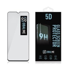OBAL:ME 5D Glass Screen Protector for  Xiaomi Redmi 12C Black цена и информация | Защитные пленки для телефонов | pigu.lt