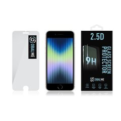 OBAL:ME 2.5D Glass Screen Protector for Apple iPhone 7|8|SE2020|SE2022 Clear цена и информация | Защитные пленки для телефонов | pigu.lt