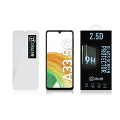 OBAL:ME 2.5D Glass Screen Protector for Samsung Galaxy A33 5G Clear цена и информация | Защитные пленки для телефонов | pigu.lt