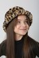 Mergaitiška skrybelė, ruda цена и информация | Kepurės, pirštinės, šalikai mergaitėms | pigu.lt
