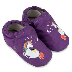 Vaikiški batukai Unicorn Hyper, violetiniai цена и информация | Детские тапочки, домашняя обувь | pigu.lt