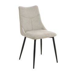 Kėdė Home4You Maia, smėlio spalvos kaina ir informacija | Virtuvės ir valgomojo kėdės | pigu.lt