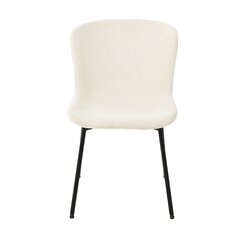 Kėdė Home4You Manola, balta kaina ir informacija | Virtuvės ir valgomojo kėdės | pigu.lt