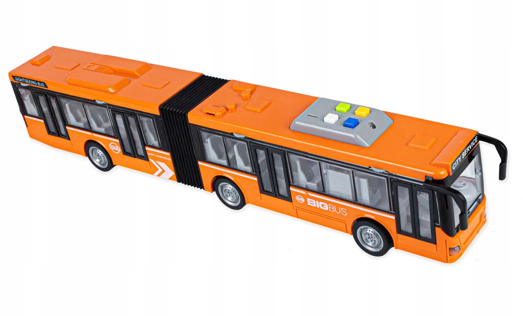 Žaislinis autobusas City Service kaina ir informacija | Žaislai berniukams | pigu.lt