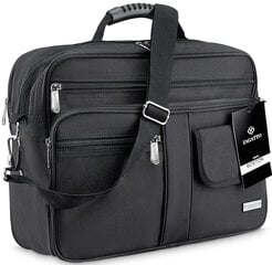 Vyriškas didelis dokumentų krepšys darbui Zagatto, talpus juodas krepšys per petį цена и информация | Мужские сумки | pigu.lt