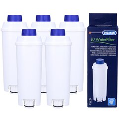 Delonghi WaterFilter SER3017 DLS C002 Фильтр для воды для кофемашины, 5 шт. цена и информация | Аксессуары для кофейных аппаратов | pigu.lt