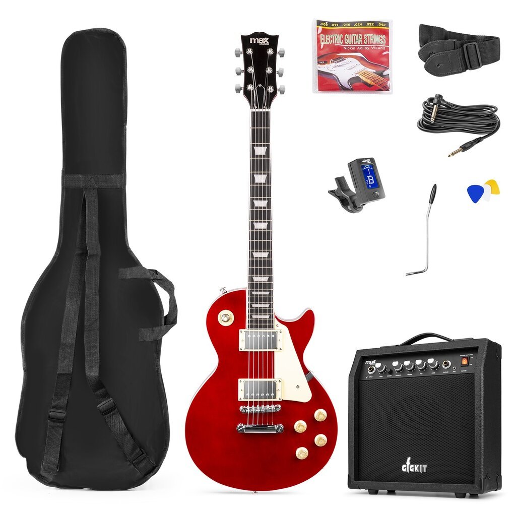 Elektrinės gitaros rinkinys GigKit LP Style kaina ir informacija | Gitaros | pigu.lt