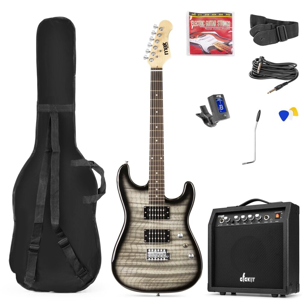 Elektrinės gitaros komplektas Max GigKit kaina ir informacija | Gitaros | pigu.lt