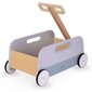 Medinis žaislų vežimėlis Mamabrum, pilkas kaina ir informacija | Žaislai kūdikiams | pigu.lt