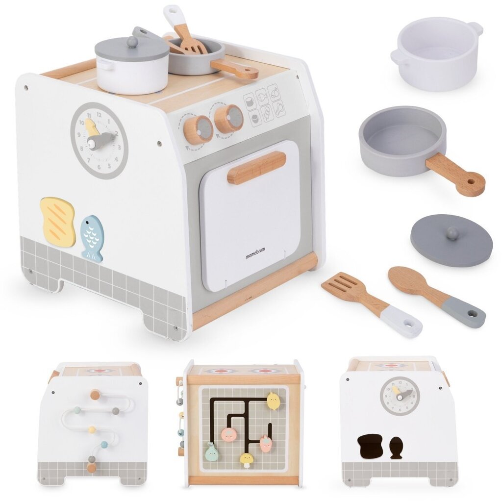 Edukacinis kubas virtuvė Mamabrum kaina ir informacija | Žaislai kūdikiams | pigu.lt