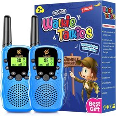 Vaikiškos racijos Tesoyzzi Walkie Talkie, 2 vnt kaina ir informacija | Žaislai berniukams | pigu.lt