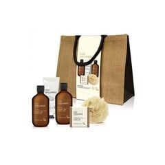 Косметический набор Baylis & Harding Wellness Luxury: молочко для ванны, 300 мл + гель для душа, 300 мл + лосьон для тела, 130 мл + мыло, 150 г + мочалка цена и информация | Кремы, лосьоны для тела | pigu.lt