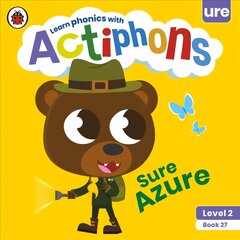 Actiphons Level 2 Book 27 Sure Azure: Learn phonics and get active with Actiphons! цена и информация | Книги для подростков  | pigu.lt