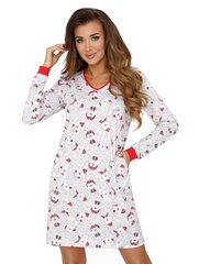 Naktinukai moterims Donna Teddy Ecru 58978, balti цена и информация | Женские пижамы, ночнушки | pigu.lt