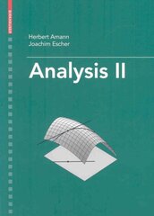Analysis II 2008 ed., v. 2 kaina ir informacija | Ekonomikos knygos | pigu.lt