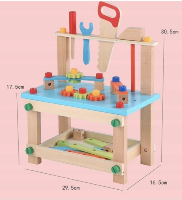 Medinis įrankių rinkinys vaikams Gadget Tools MA-046 kaina ir informacija | Žaislai berniukams | pigu.lt