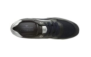 Tom Tailor sportiniai batai moterims, juodi цена и информация | Спортивная обувь, кроссовки для женщин | pigu.lt