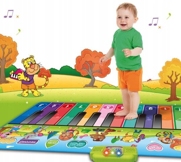 Interaktyvus muzikinis kilimėlis vaikams Gadget kaina ir informacija | Lavinamieji žaislai | pigu.lt
