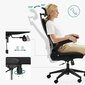 Biuro kėdė Songmics, juoda kaina ir informacija | Biuro kėdės | pigu.lt