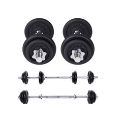 PROIRON PRKRD08K Rubber Dumbbell, 16 kg, цена и информация | Гантели, гири, штанги | pigu.lt