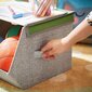 Vaikiškų medžiaginių dėžučių su dangteliais rinkinys, 3 vnt. цена и информация | Daiktadėžės | pigu.lt