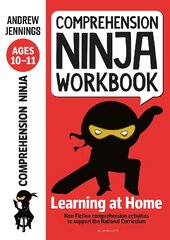 Comprehension Ninja Workbook for Ages 10-11: Comprehension activities to support the National Curriculum at home kaina ir informacija | Knygos paaugliams ir jaunimui | pigu.lt