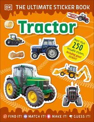 Ultimate Sticker Book Tractor kaina ir informacija | Knygos mažiesiems | pigu.lt