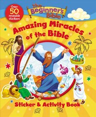 Beginner's Bible Amazing Miracles of the Bible Sticker and Activity Book цена и информация | Книги для подростков  | pigu.lt