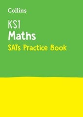 KS1 Maths SATs Practice Workbook: For the 2023 Tests edition, KS1 Maths SATs Practice Workbook kaina ir informacija | Knygos paaugliams ir jaunimui | pigu.lt