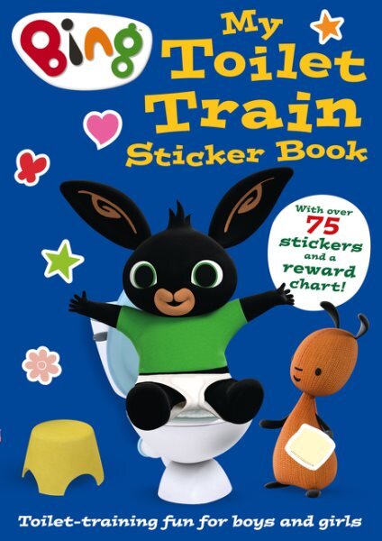 Bing: My Toilet Train Sticker Book, Bing: My Toilet Train Sticker Book kaina ir informacija | Knygos mažiesiems | pigu.lt