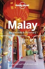 Lonely Planet Malay Phrasebook & Dictionary 5th edition цена и информация | Путеводители, путешествия | pigu.lt