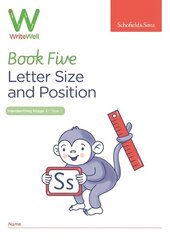 WriteWell 5: Letter Size and Position, Year 1, Ages 5-6 цена и информация | Книги для подростков  | pigu.lt