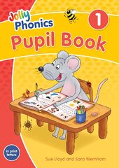 Jolly Phonics Pupil Book 1: in Print Letters (British English edition) Student edition kaina ir informacija | Knygos paaugliams ir jaunimui | pigu.lt