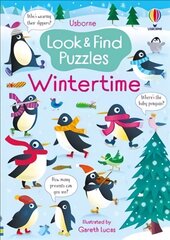 Look and Find Puzzles Wintertime kaina ir informacija | Knygos mažiesiems | pigu.lt