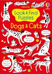 Look and Find Puzzles Dogs and Cats: Dogs and Cats kaina ir informacija | Knygos mažiesiems | pigu.lt