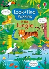 Look and Find Puzzles In the Jungle kaina ir informacija | Knygos mažiesiems | pigu.lt