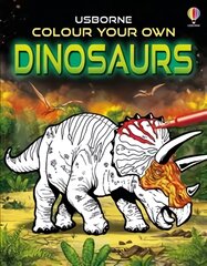 Colour Your Own Dinosaurs kaina ir informacija | Knygos mažiesiems | pigu.lt