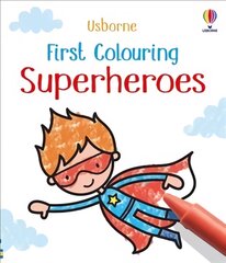 First Colouring Superheroes kaina ir informacija | Knygos mažiesiems | pigu.lt