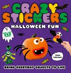 Crazy Stickers: Halloween Fun kaina ir informacija | Knygos mažiesiems | pigu.lt