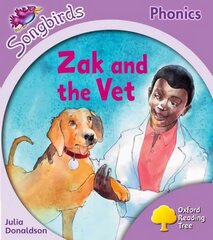 Oxford Reading Tree Songbirds Phonics: Level 1plus: Zak and the Vet, Level 1plus kaina ir informacija | Knygos paaugliams ir jaunimui | pigu.lt