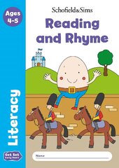 Get Set Literacy: Reading and Rhyme, Early Years Foundation Stage, Ages 4-5 kaina ir informacija | Knygos paaugliams ir jaunimui | pigu.lt
