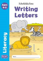 Get Set Literacy: Writing Letters, Early Years Foundation Stage, Ages 4-5 цена и информация | Книги для подростков  | pigu.lt