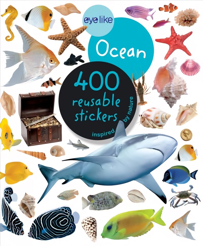 Eyelike Stickers: Ocean цена и информация | Knygos mažiesiems | pigu.lt